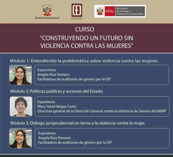 Mujeres violencia curso genero
